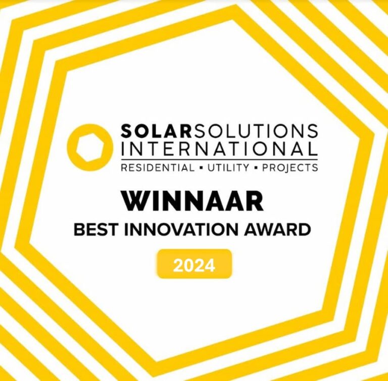 Winnaar Best Innovation Award 2024